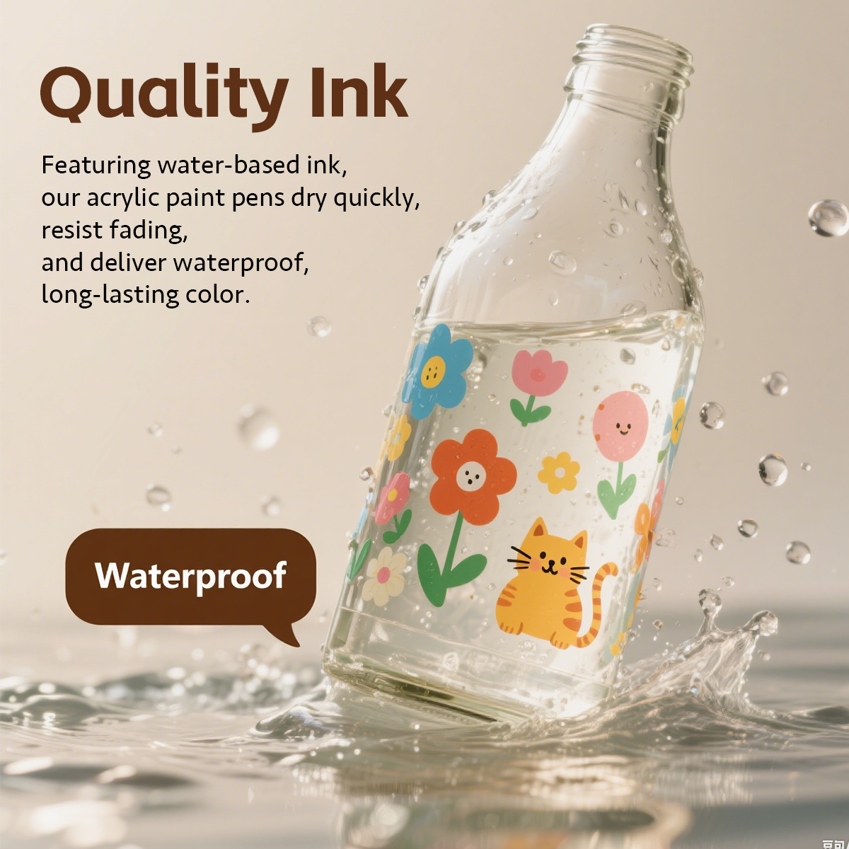 120 Colors Dual Tips Acrylic Art Marker