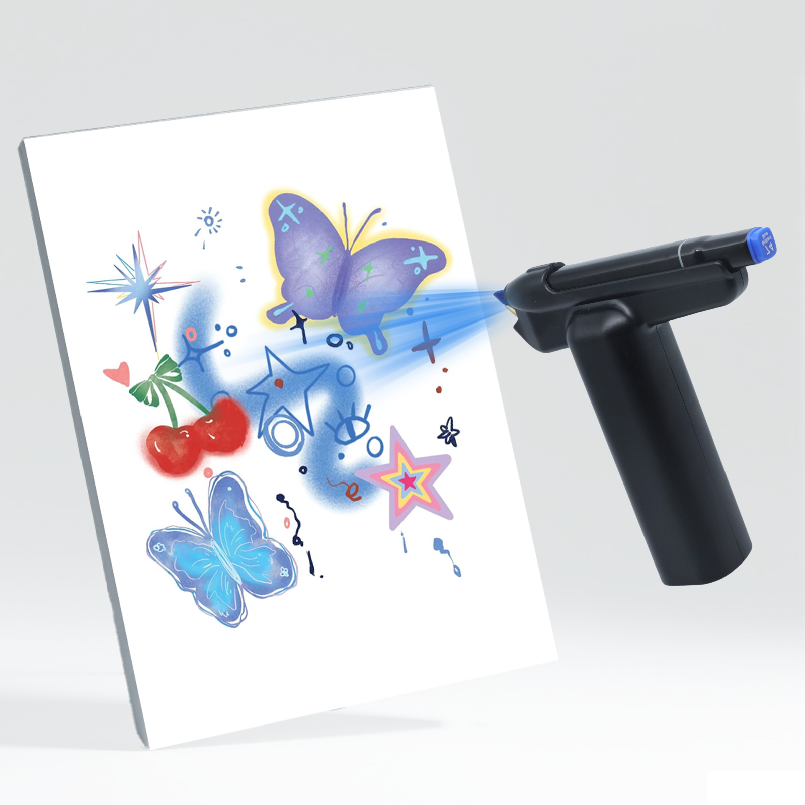 UrbanInkLab Cordless Electric Airbrush Marker Kit