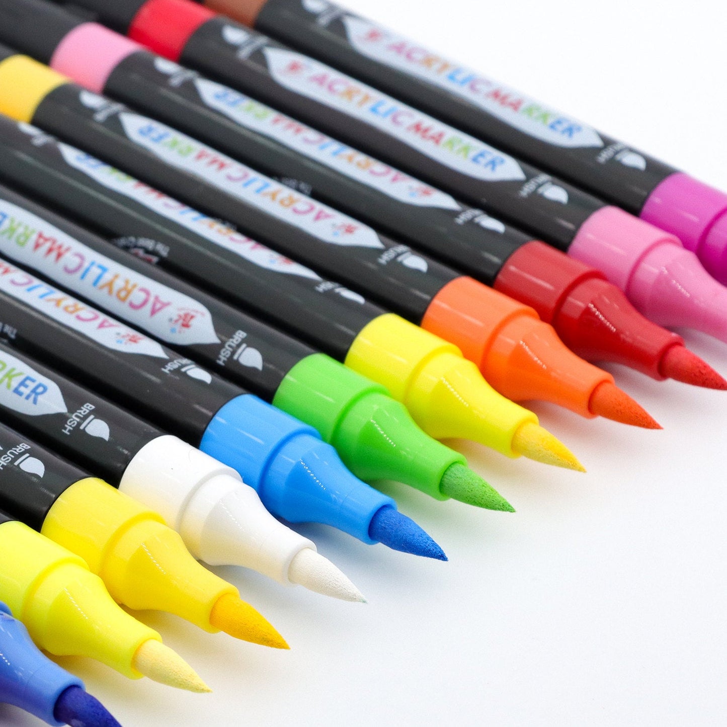24/48/72 Colors Dual Tip Acrylic Paint Markers